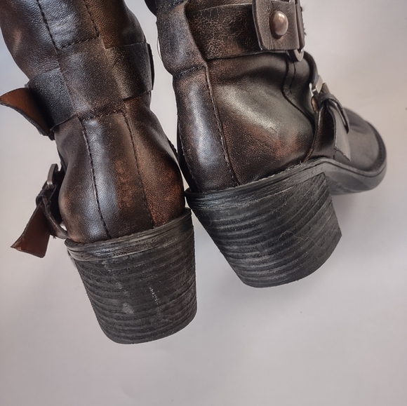 Sold on M Vintage 9 west tall dark brown boots 6.5 - Picture 7 of 9